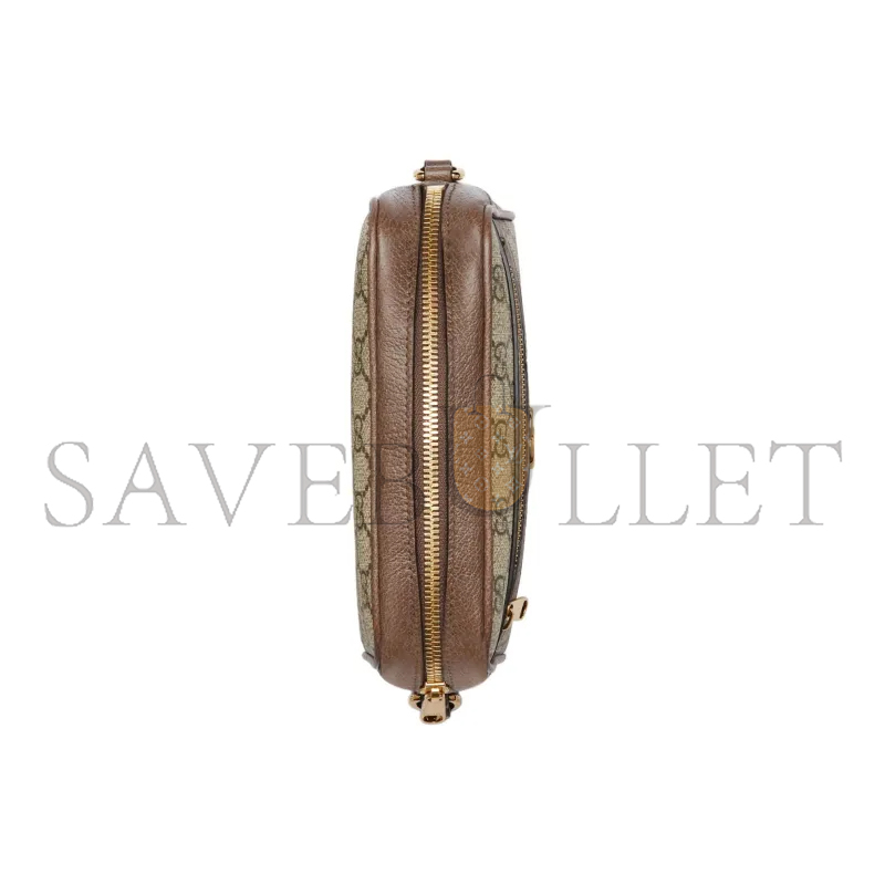 G*u*i ophidia canvas shoulder bag 772311 (18*14*5cm)